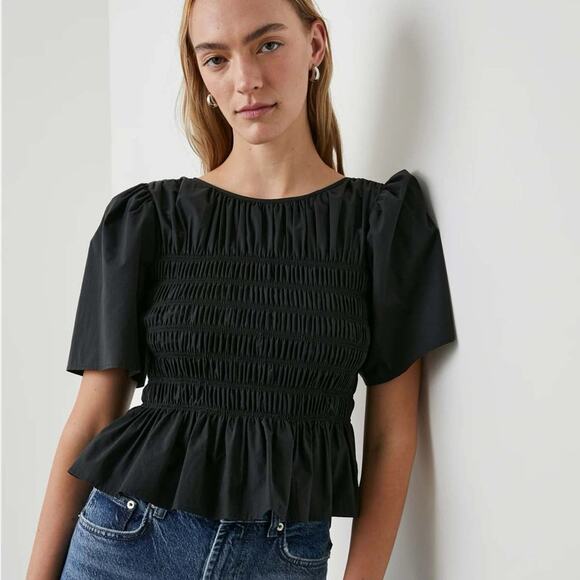 Rails Rosie Smocked Blouse Size XS - Picture 3 of 8